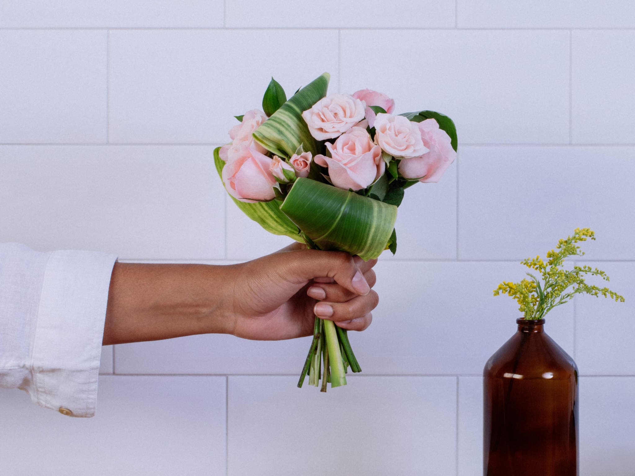 Buquê de Rosas Rosadas Nacionais — Buquê de Rosas Rosadas Nacionais