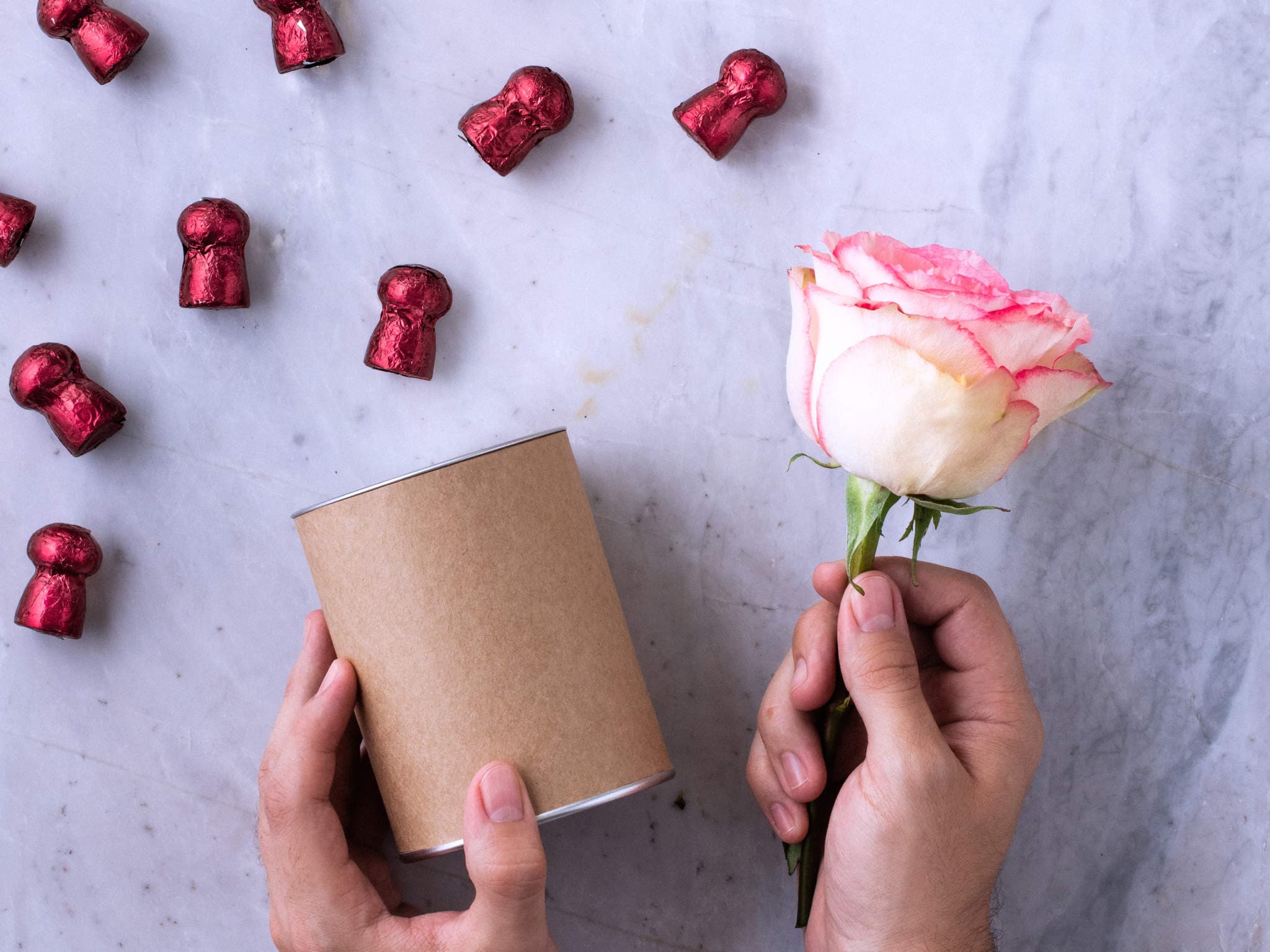 Rosa Colombiana Esperance com Bombons ao Leite Le Delice — Rosa Colombiana Esperance com Bombons ao Leite Le Delice