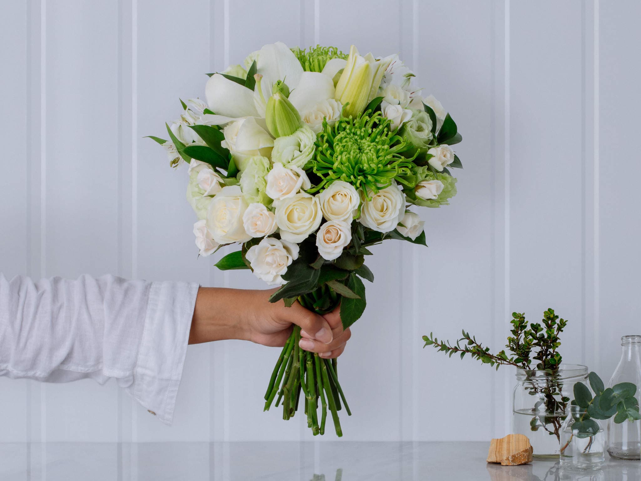 Arranjo de Flores do Campo Brancas — Arranjo de Flores do Campo Brancas